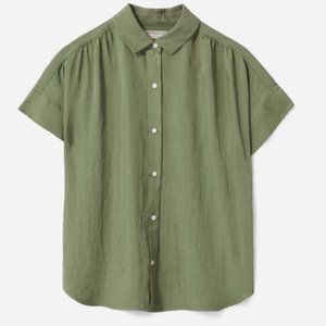 Everlane Japanese GoWeave Light Square Shirt size 6